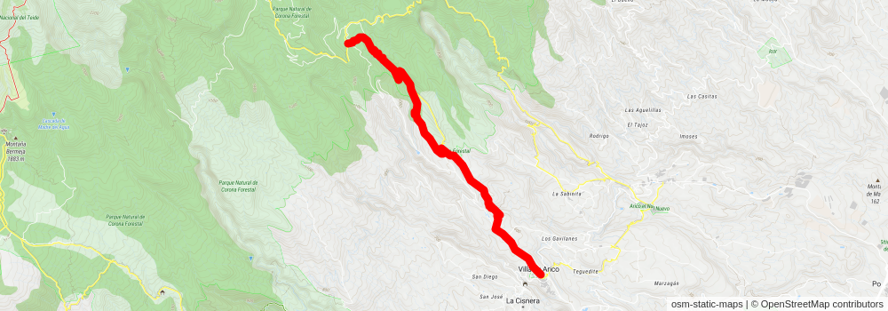 Town of Arico - Peaks of Arico PR TF 86 stage 2 Map