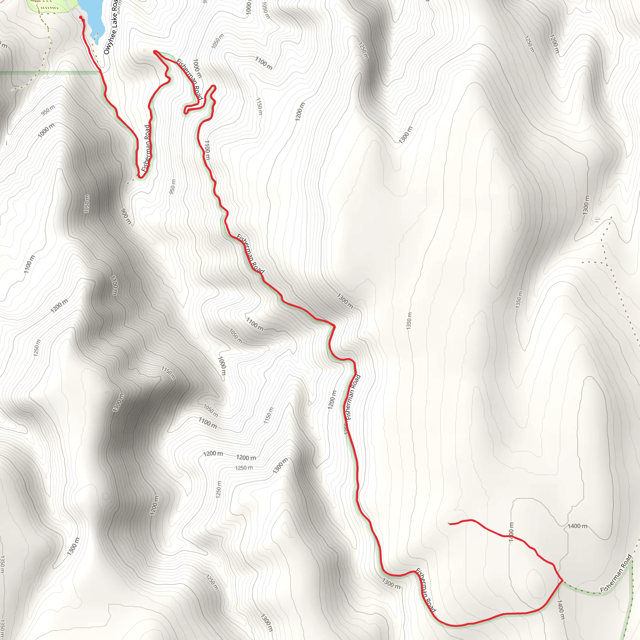Fisherman Road mobile static map