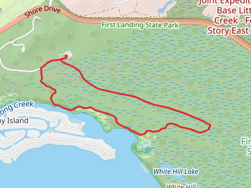 Cape Henry and Long Creek Loop Trail