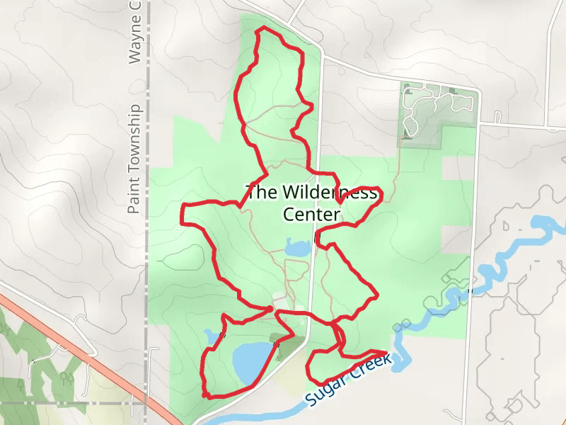 Wilderness, Fox Creek and Pond Loop Trail