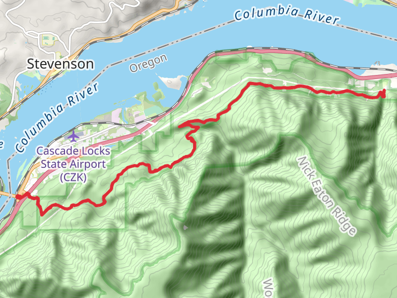 Gorge Trail from Tollbridge Park