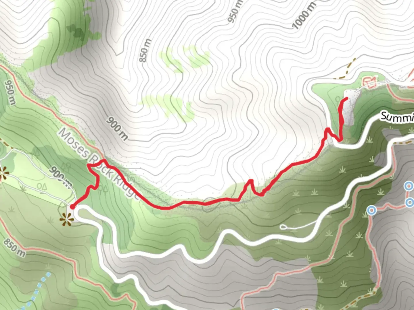 An image depicting the trail Juniper Trail and its surrounding area.