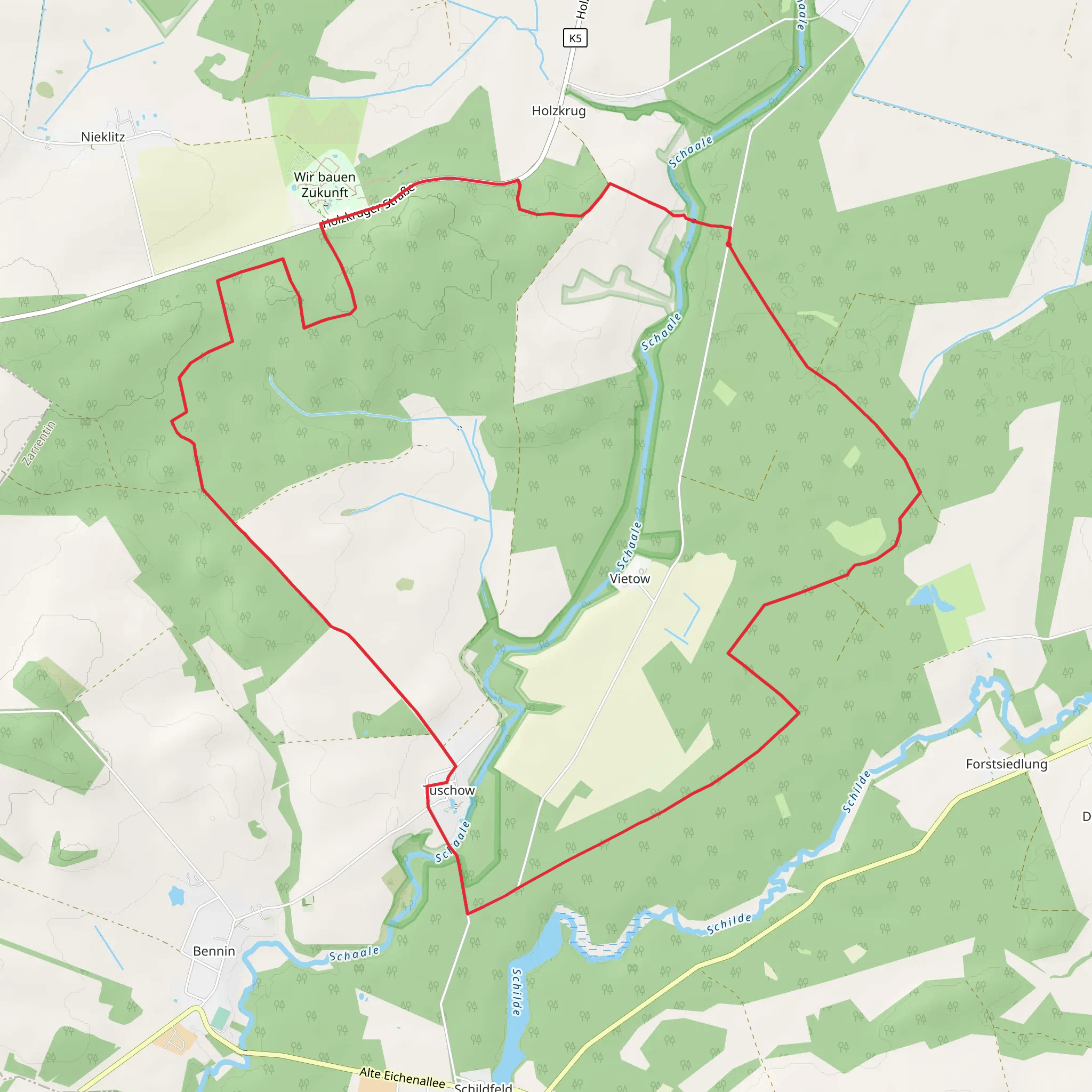 Kogel Loop mobile static map