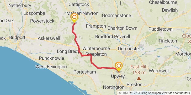 Jubilee Trail stage 3 Map