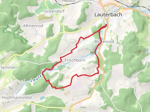 Frischborn Loop via Gartenanlage Stadtpark