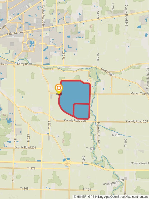 Findlay Upground Reservoir Number 1 and 2 Loop