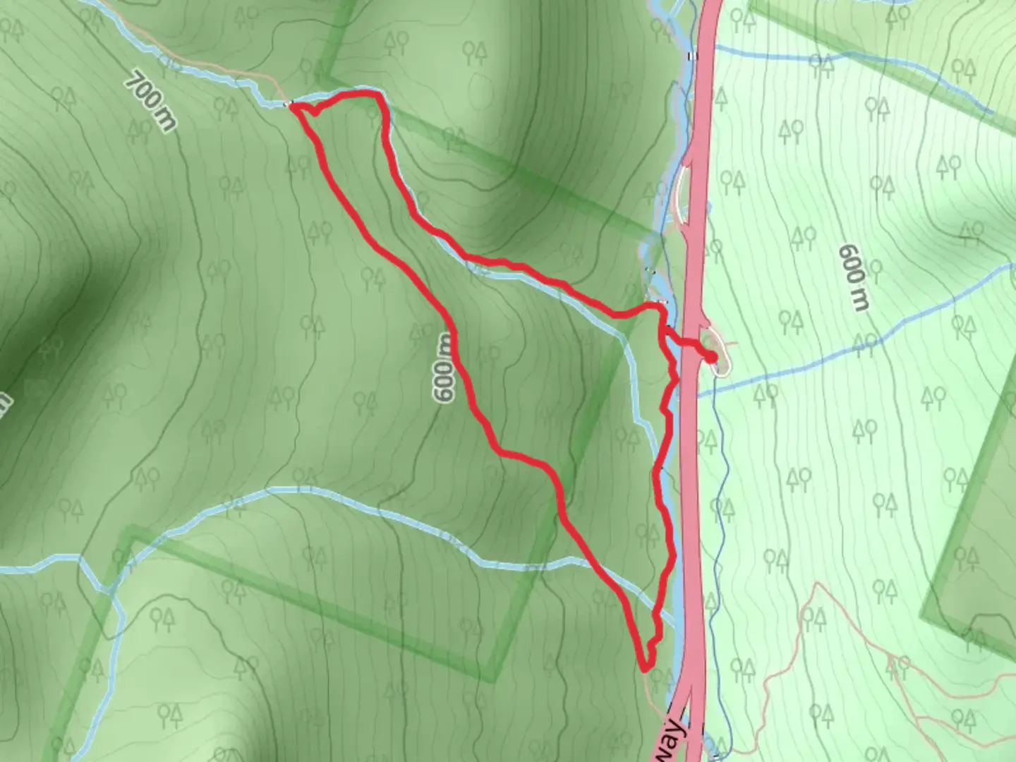 An image depicting the trail Pemi Loop Trail and its surrounding area.