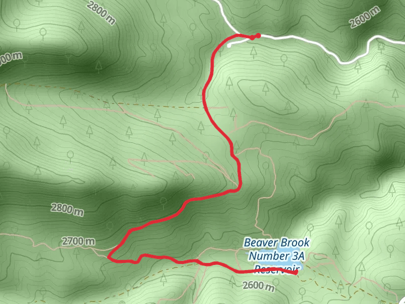 Beaver Brook Number 3A Reservoir