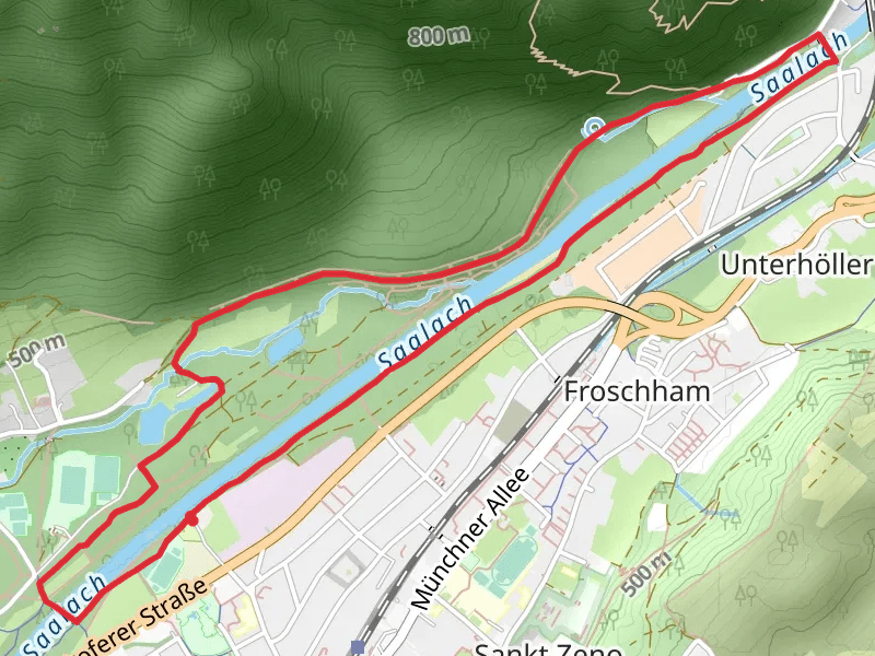 Saalach Loop via Voralpiner Jakobsweg