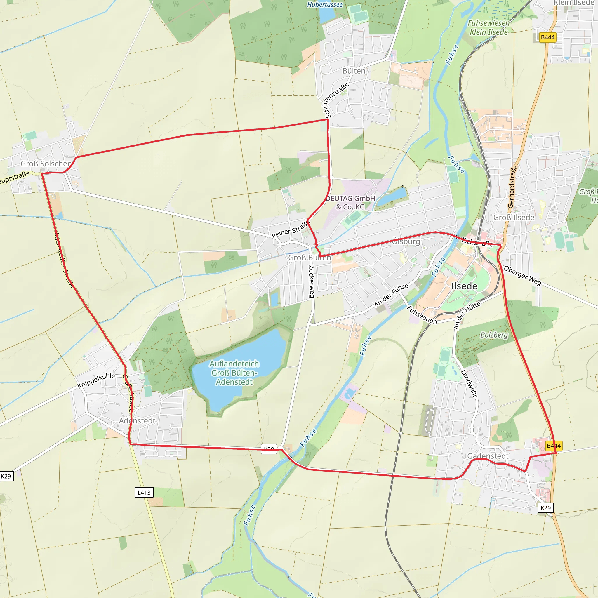 Grob Bulten Loop mobile static map