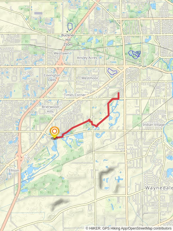 Towpath Trail and Mill Creek