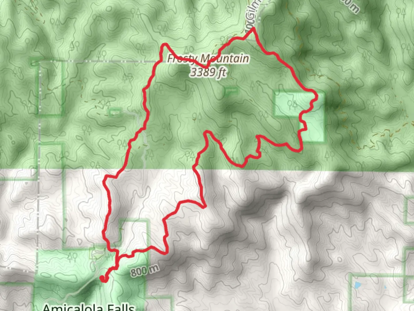 An image depicting the trail Len Foote and Appalachian Approach Loop Trail and its surrounding area.