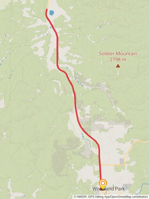 Centennial Trail - Woodland Park