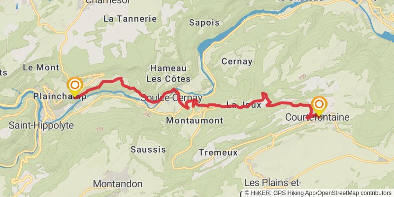 HexaTrek stage 174 Map