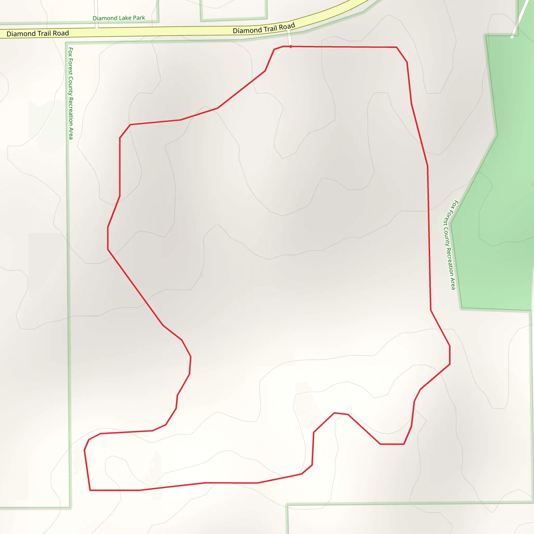 Montezuma Country Club Loop mobile static map
