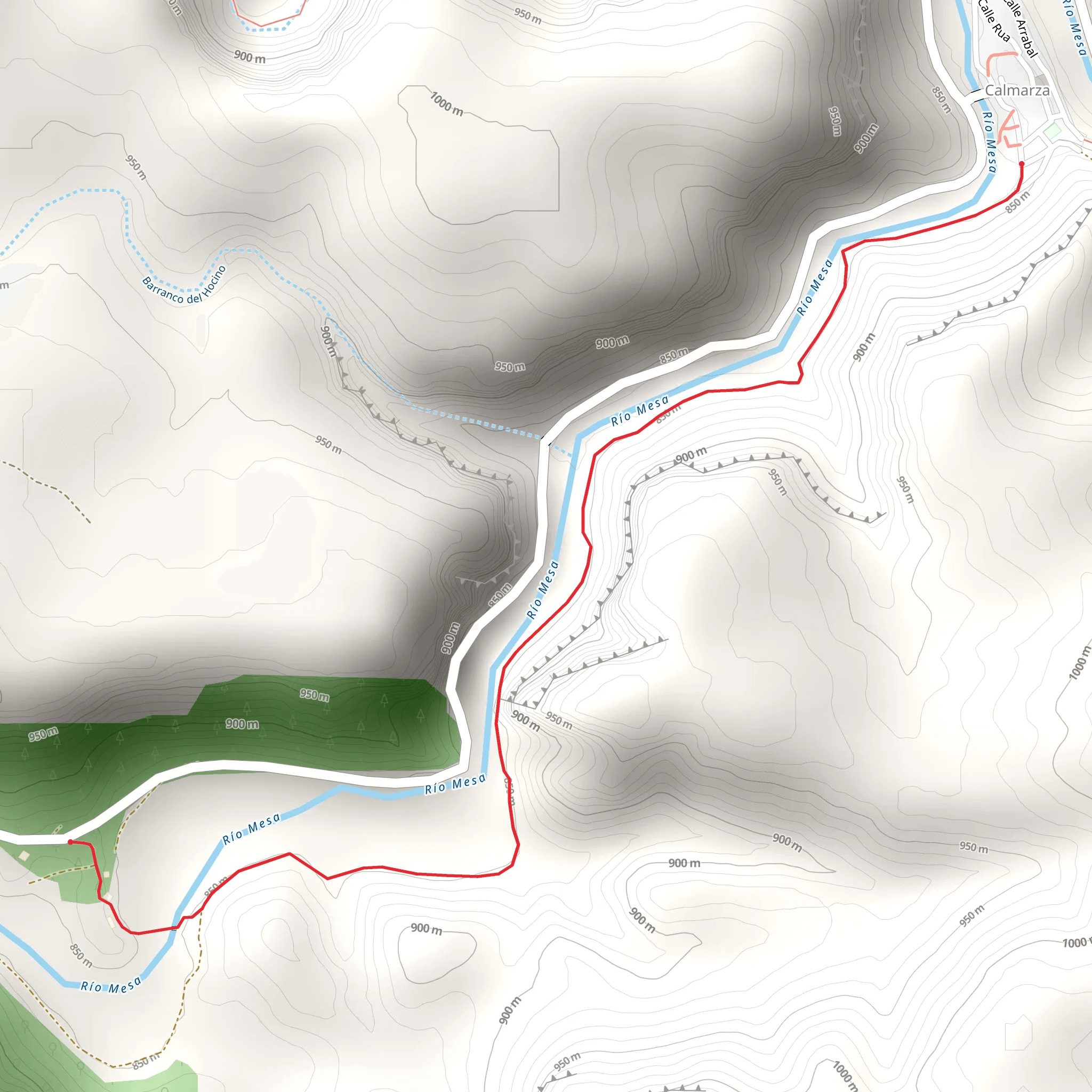 Los Villarejos - Calmarza SL Z 11 mobile static map