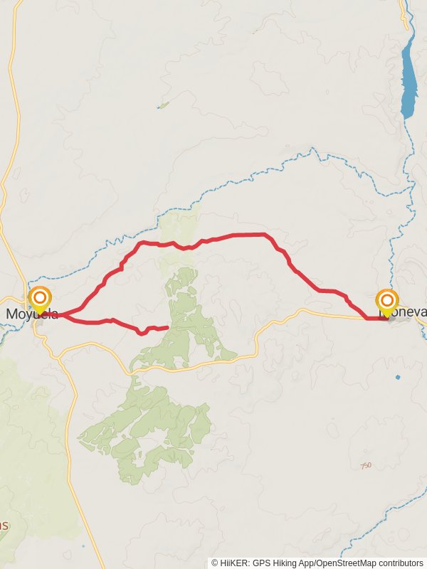 Moyuela - Moneva PR Z 28 mobile static map