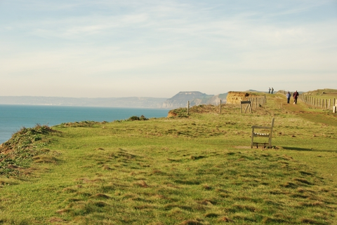 An image depicting the trail Burton Bradstock Loop and its surrounding area.