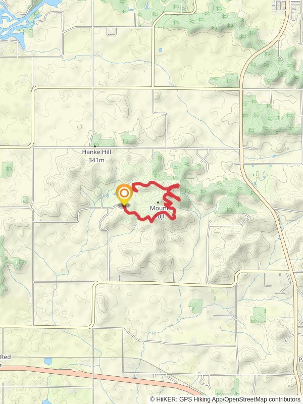 Mount Fuji via Hoffman Hills State Recreation Area Long Loop