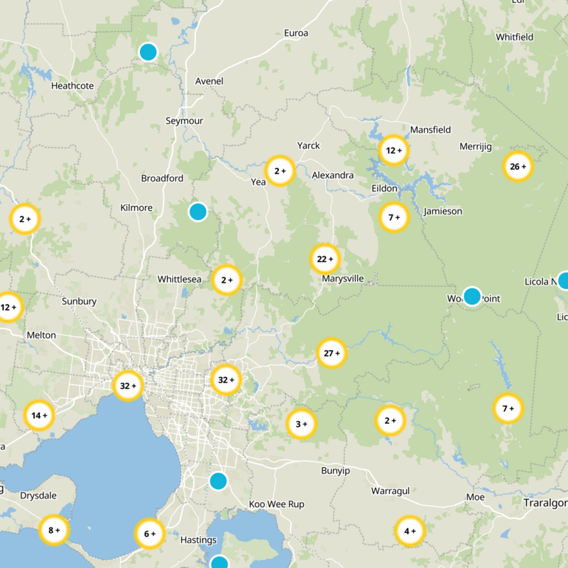 Murrindindi Static Map