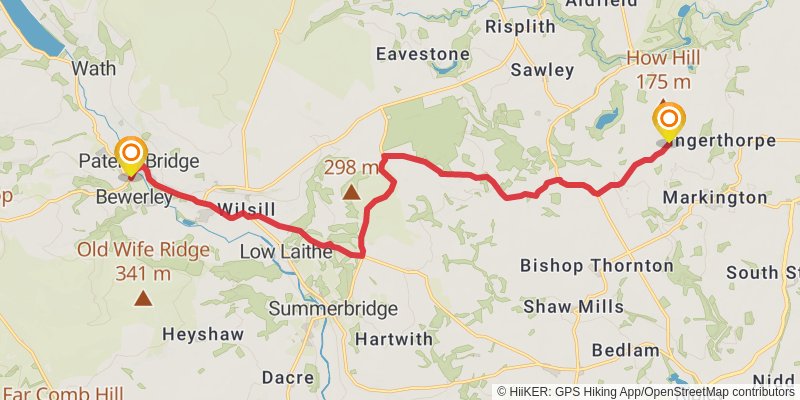 Way of the Roses stage 6 Map