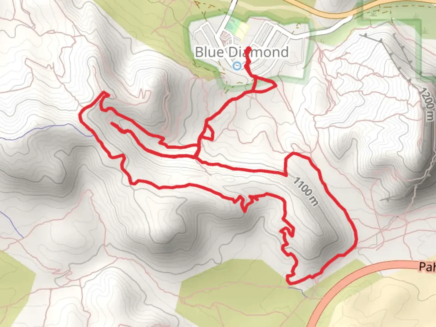 An image depicting the trail The Hurl Loop Trail and its surrounding area.