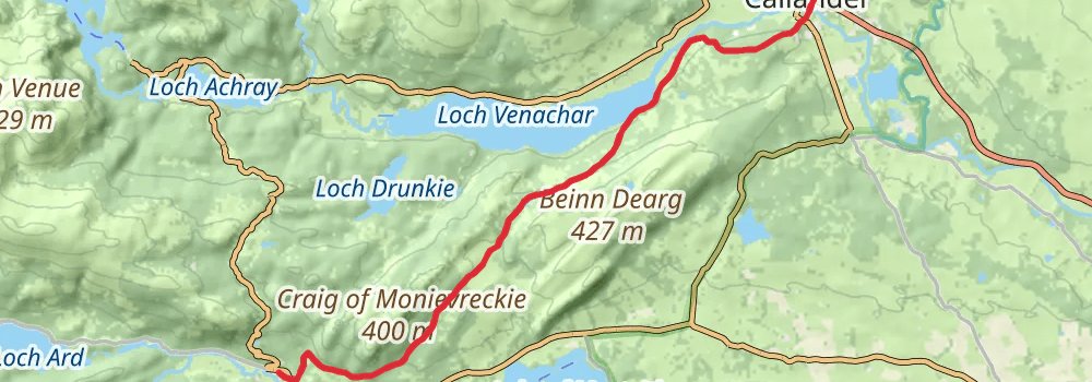 Scottish National Trail stage 15 Map