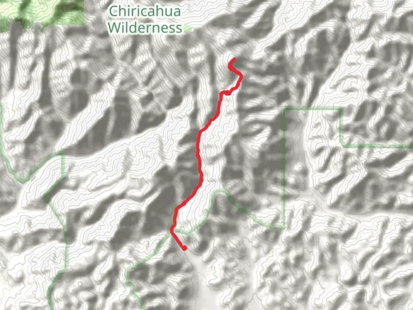 An image depicting the trail Sentinel Peak and Baker Canyon Saddle via Price Canyon Trail and its surrounding area.