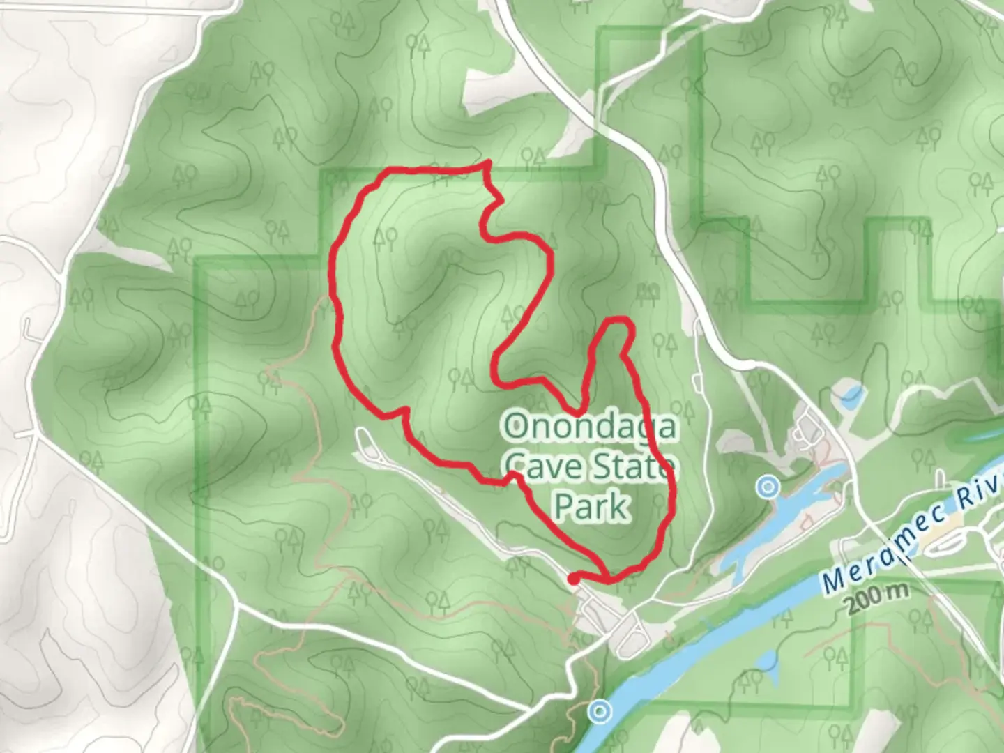 An image depicting the trail Oak Ridge Loop Trail and its surrounding area.