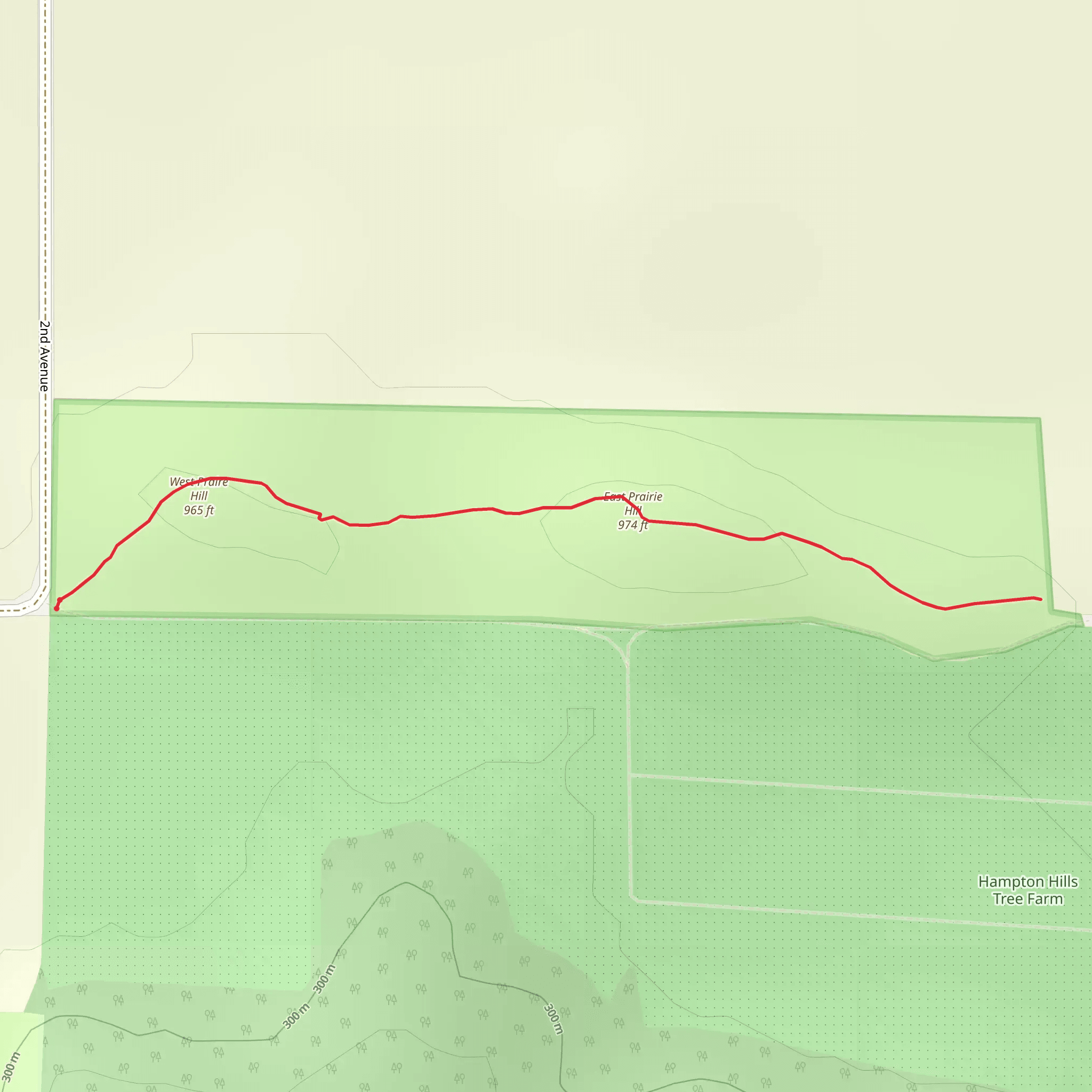 McKnight Prairie mobile static map