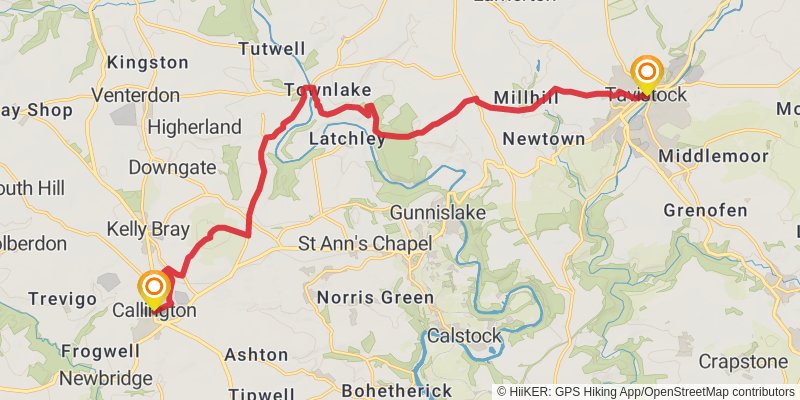 Land's End Trail stage 16 Map