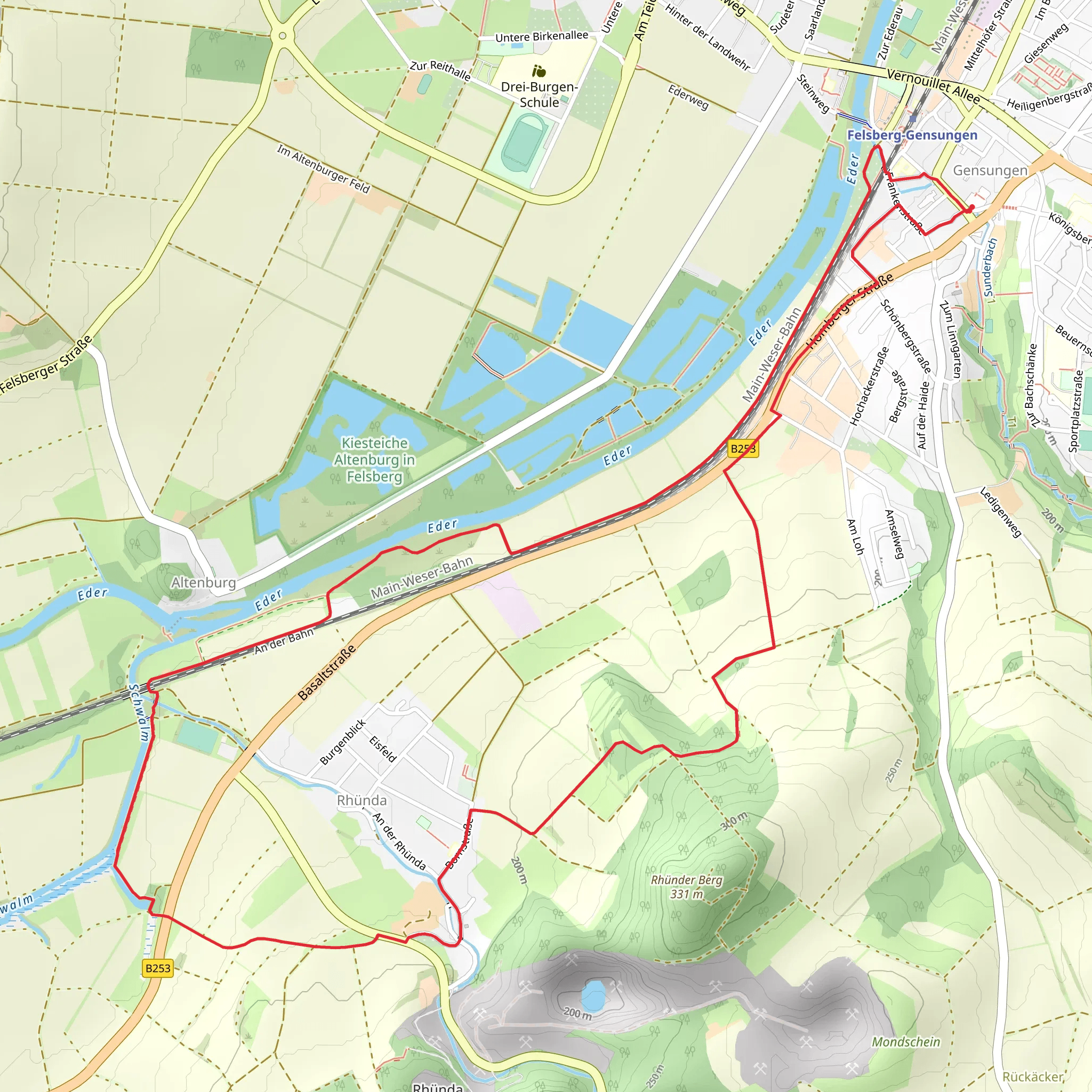 Eiszeitjaeger Loop mobile static map