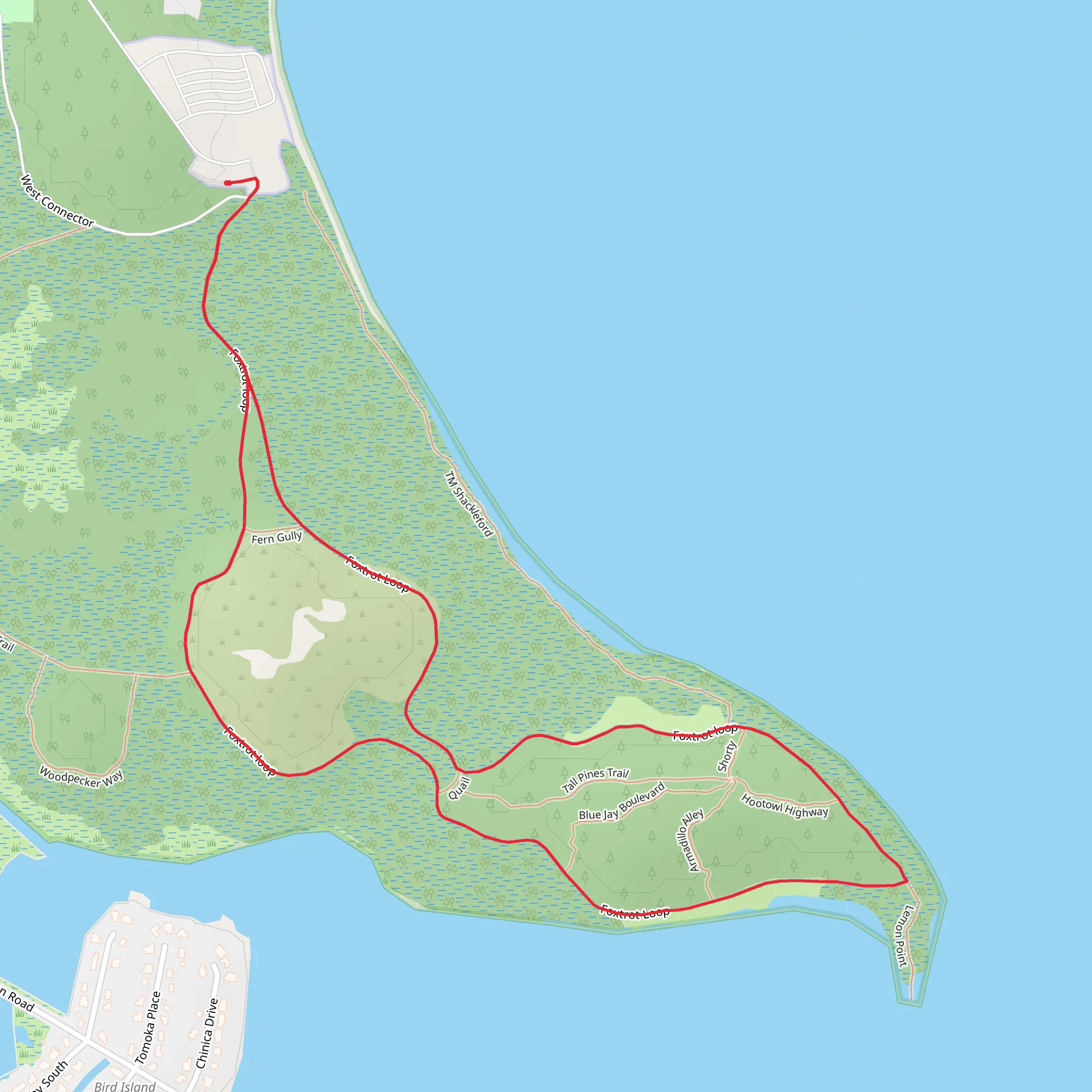 Foxtrot Loop mobile static map