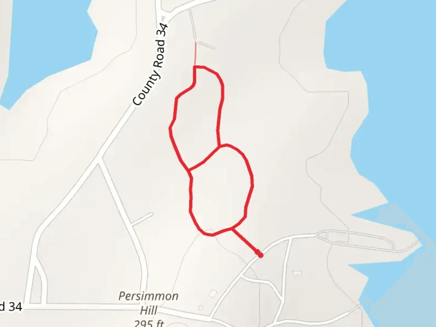 An image depicting the trail Persimmon Hill Multi-Purpose Loop Trail and its surrounding area.