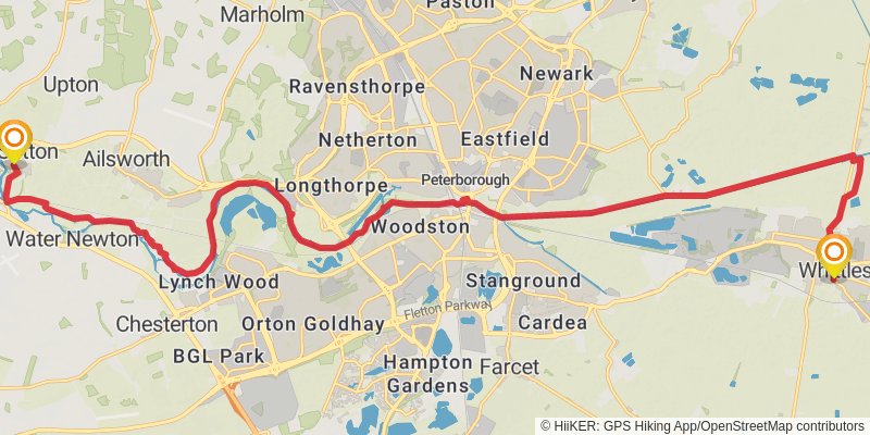 Hereward Way stage 3 Map