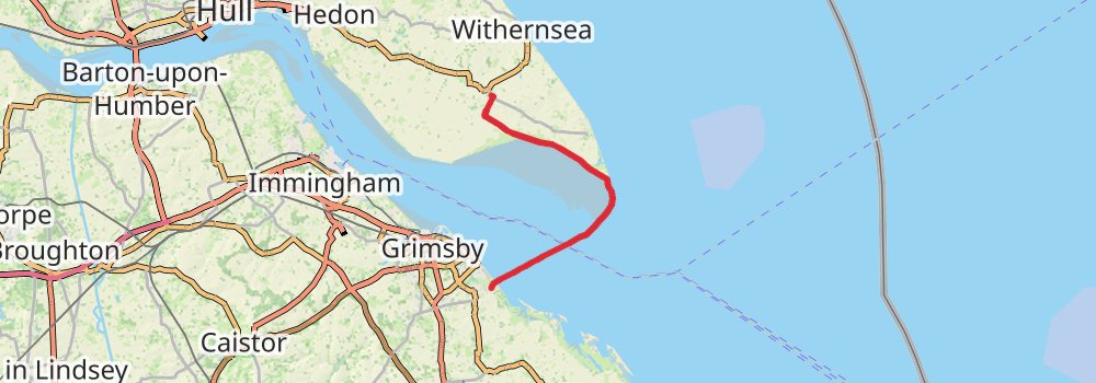 Greenwich Meridian Trail stage 20 Map