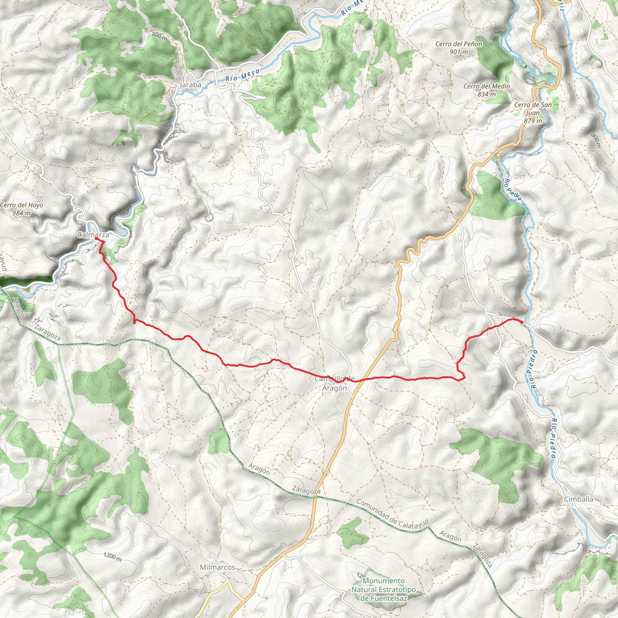 Between the Piedra and Mesa Rivers PR Z 30 mobile static map