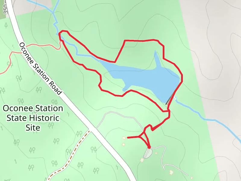 Oconee Station State Historic Site Loop