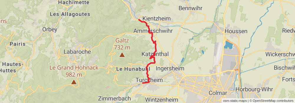 Camino Strasbourg-Saint Jean Pied de Port via Le Puy stage 6 Map