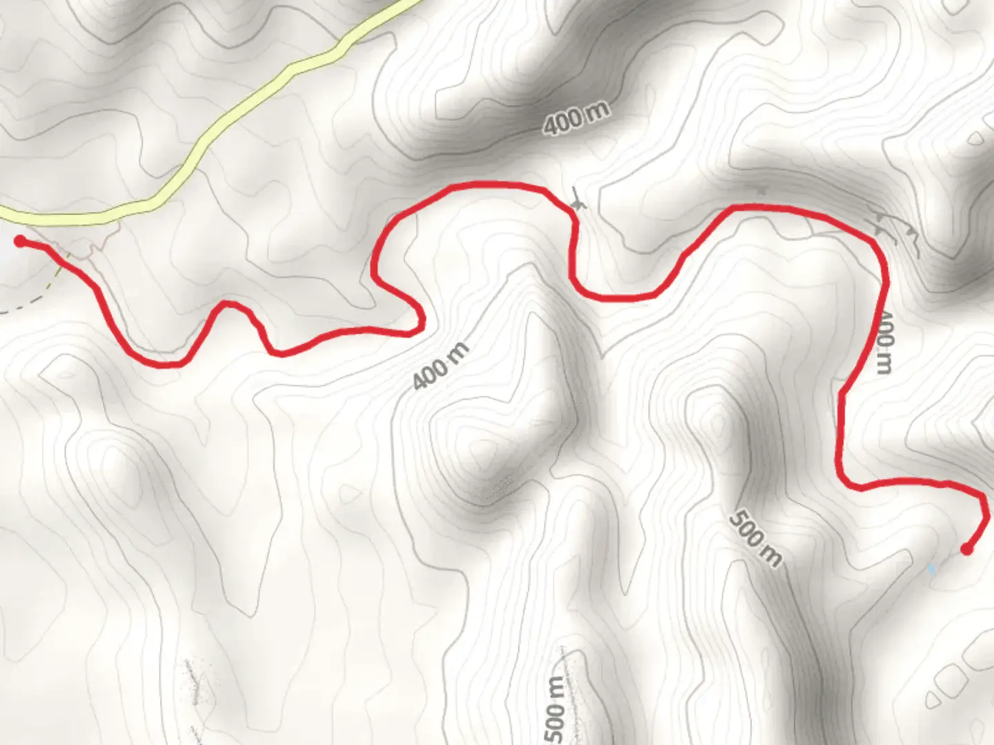 An image depicting the trail Blinman Pools Walking Trail and its surrounding area.