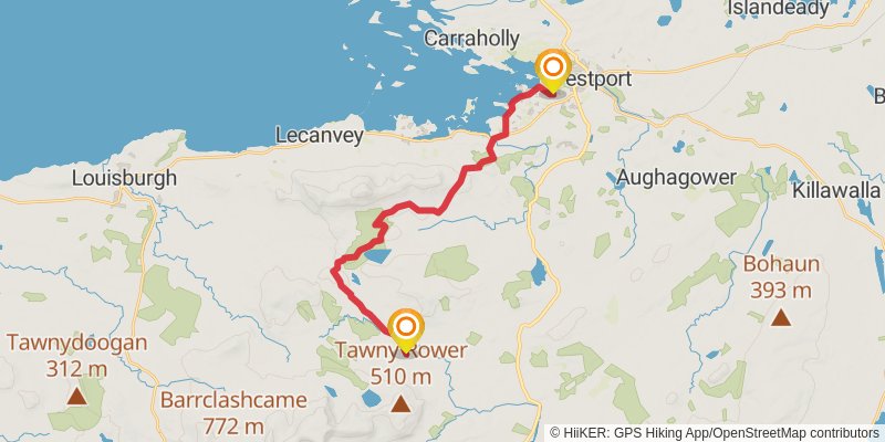 Western Way stage 5 Map