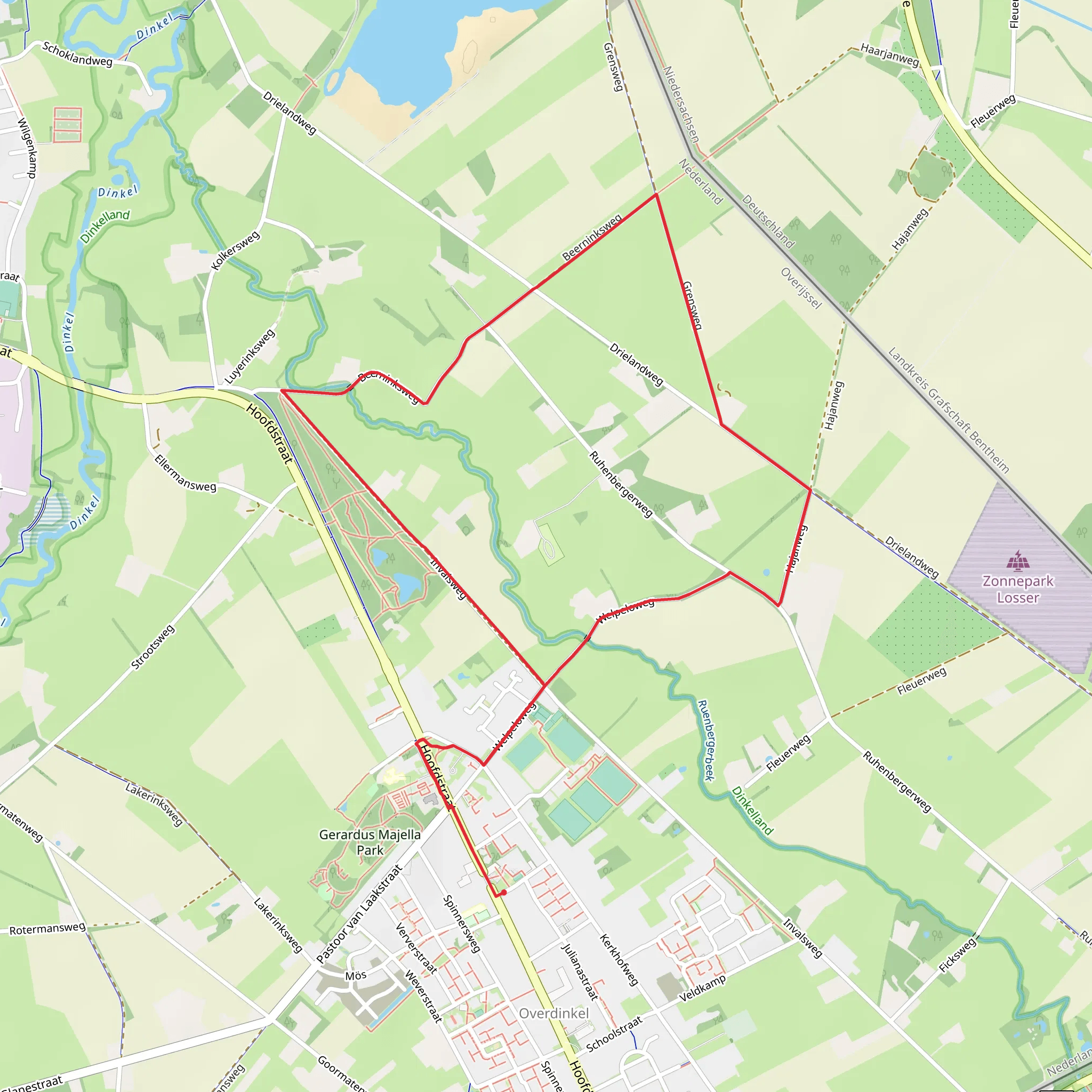 Het Welpelo,Beernink and Kolkersveld Loop mobile static map