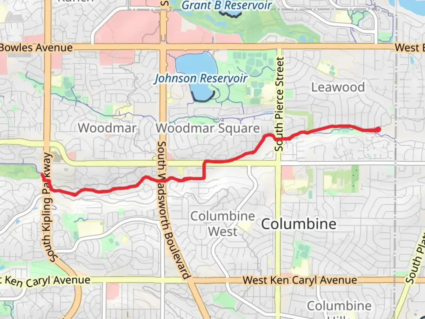 An image depicting the trail Dutch Creek Trail and its surrounding area.