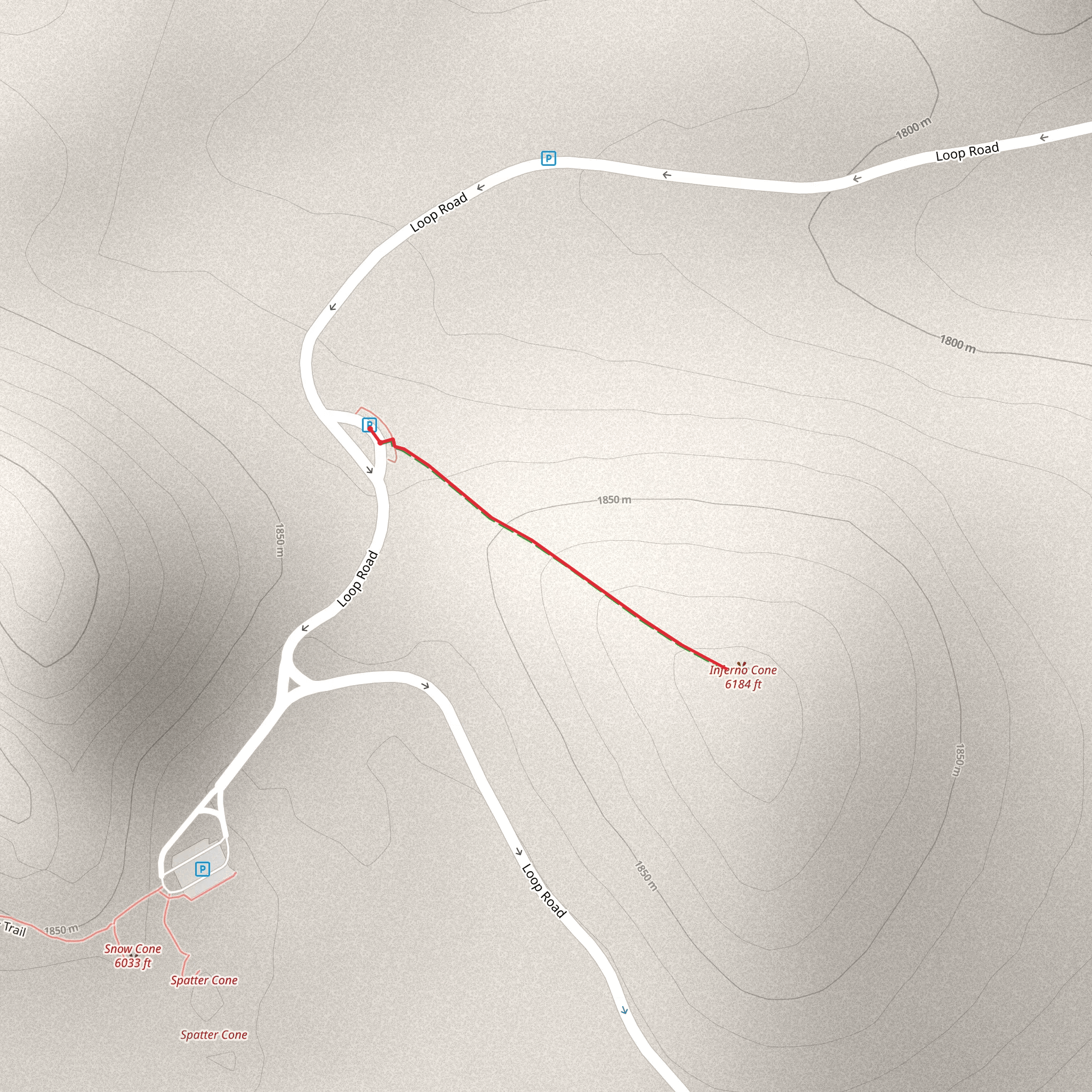 Inferno Cone mobile static map