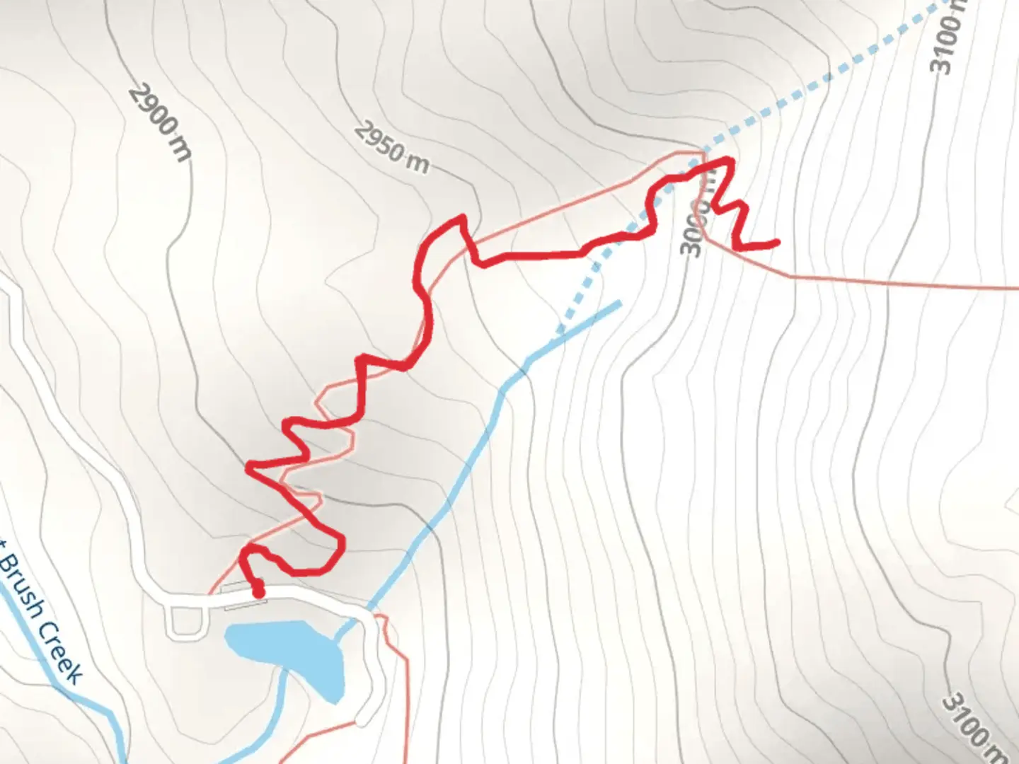 An image depicting the trail Fulford Cave Trail and its surrounding area.