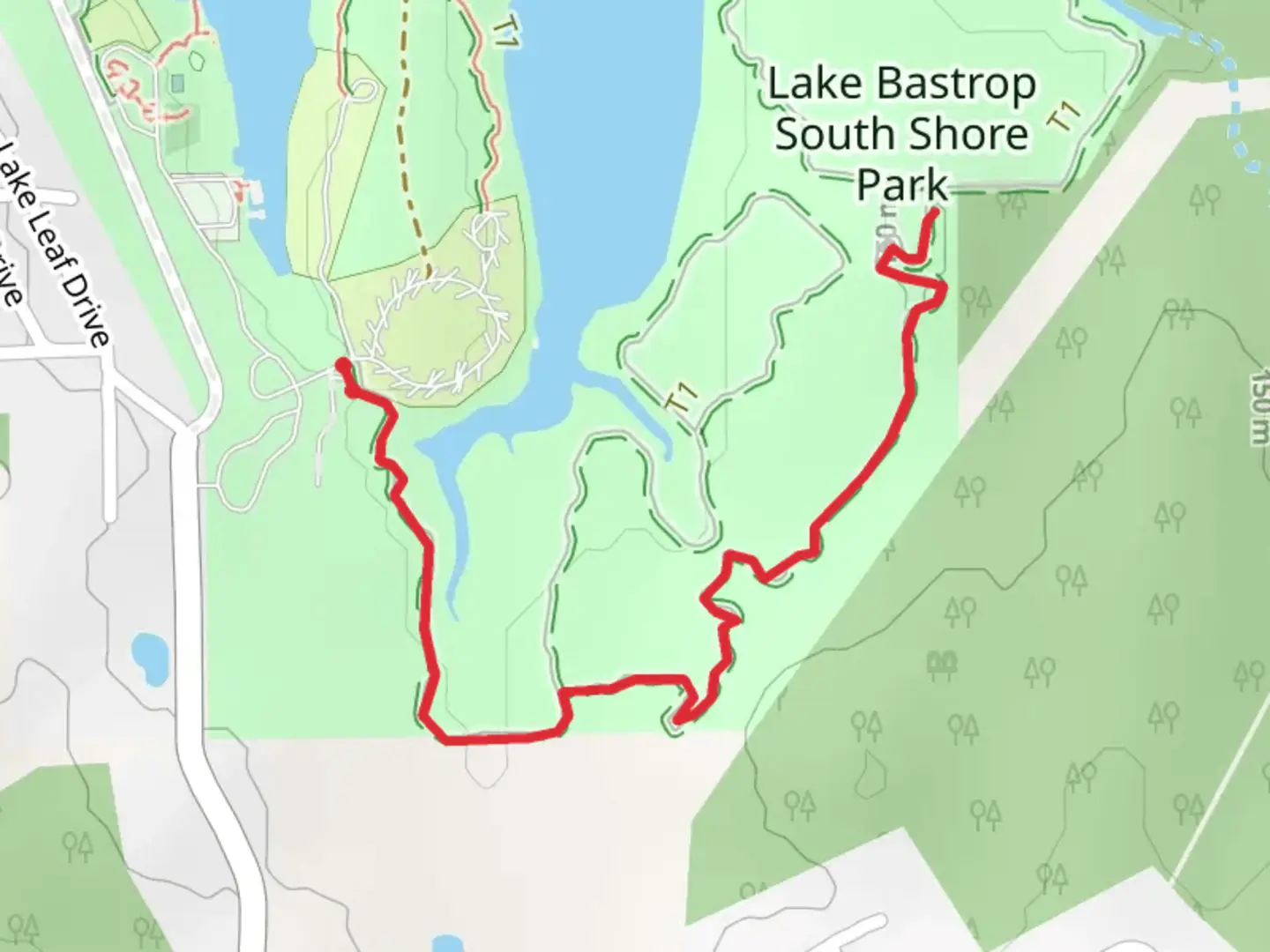 An image depicting the trail Swift Trail Out and Back and its surrounding area.