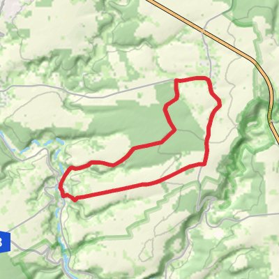 Etteln Loop mobile static map