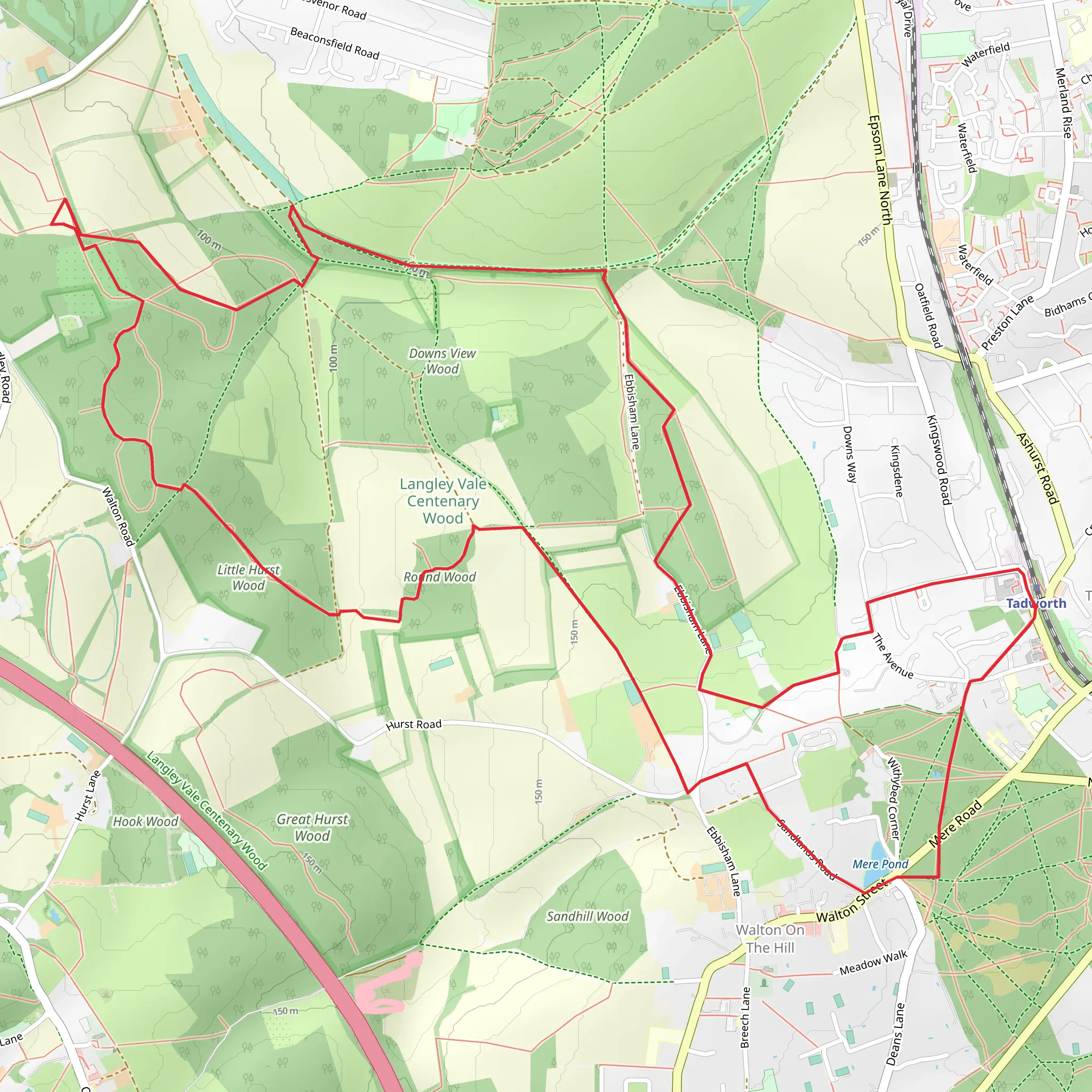 Tadley Station - A walk through the First World War mobile static map