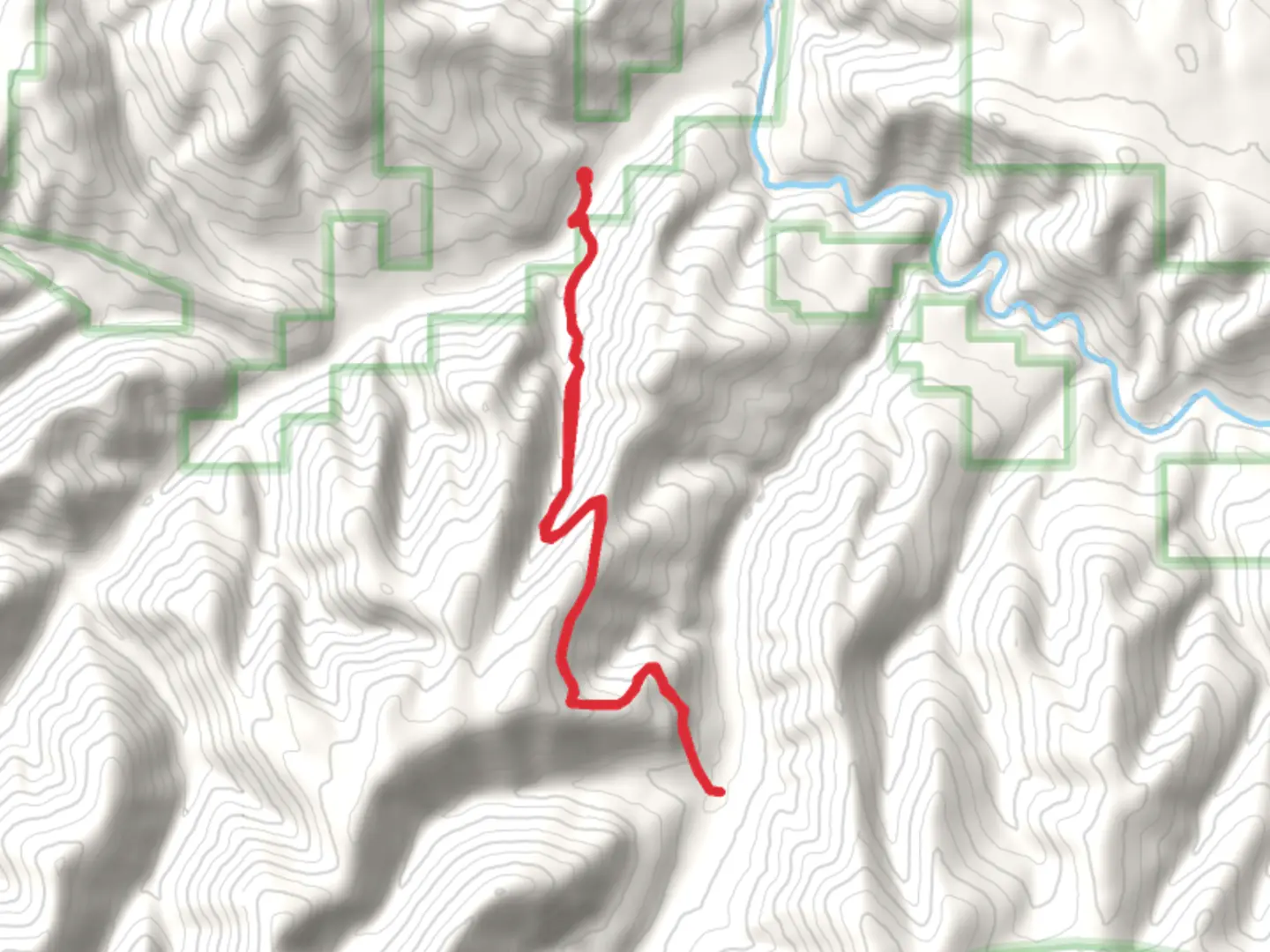 An image depicting the trail Tobins Gulch Trail and its surrounding area.