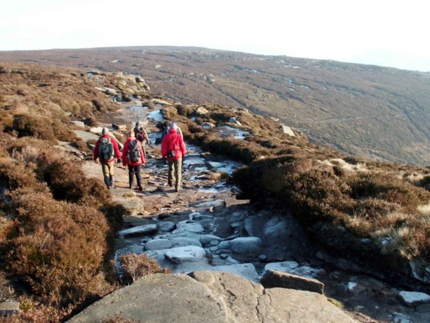 An image depicting the trail Nether Tor and Grindslow Knoll Carin Loop and its surrounding area.